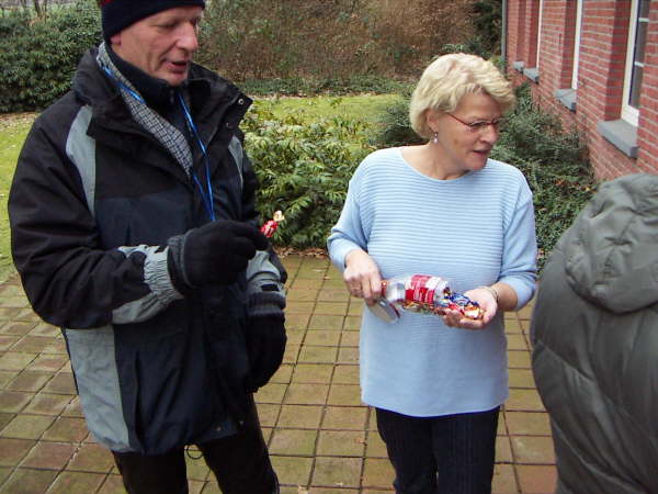 ... und noch was S�sses auf den Weg