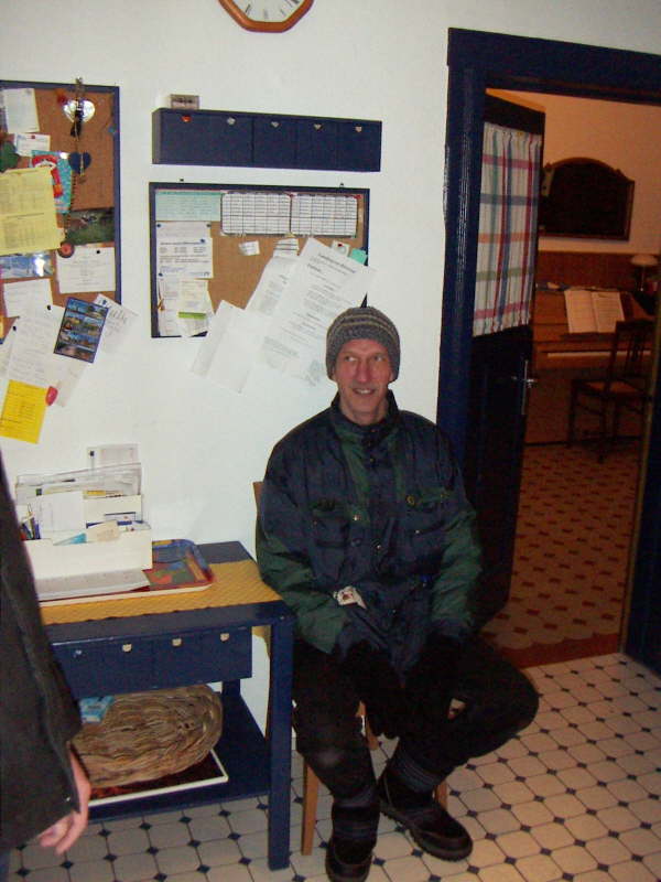 Eckard sitzt schon wieder als Erster